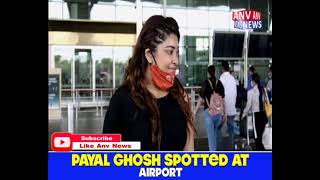 PAYAL GHOSH SPOTTED AT AIRPORT