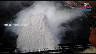 Srisailam Dam Water Release 2021 | శ్రీశైలం ప్రాజెక్ట్ నుంచి నీటి విడుదల | social media live