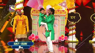 Super Dancer 4 Promo | Soumit Aur Vaibhav Ka Zor Ka Jhatka Song Par Performance | Genelia - Riteish