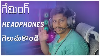 ADCOM 7.1 Gaming Headphones UNBOXING || Telugu Tech Tuts
