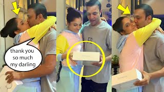 Ankita Lokhande surprised BF Vicky Jain????with Expensive Apple Product ???? On his birthday