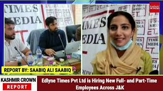 Edlyn Group - Creating Job Opportunities: Edlyne Times Pvt Ltd is Hiring New Full- and Part-Time