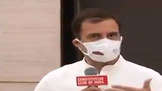Shri Rahul Gandhi addresses the meeting of Opposition leaders
