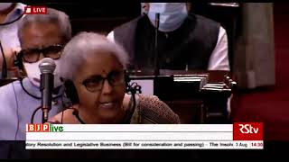 Smt. Nirmala Sitharaman's reply on the Insolvency and Bankruptcy Code (Amendment) Bill, 2021