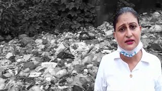 Furore in Davorlim-Navelim over garbage pile up. Adv Pratima Coutinho slams MLA Faleiro for inaction
