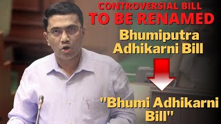 CM's backtracking on Bhumiputra Adhikarni Bill exposes the hollowness of the bill and his policies