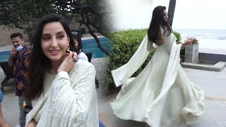 Bhuj: The Pride Of India Promotion | Nora Fatehi Spotted Today At Sun & Sand Hotel, Juhu