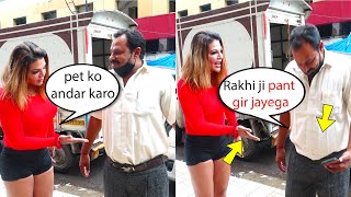 Rakhi Ji Mera Pant nikal jaayegi ???????? kahaan phas gaye Rakhi Sawant ne ????????
