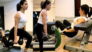Samantha Latest GYM Workout Video With Slim FIT Dress | Samantha Tough Workout