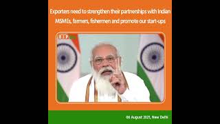 Exporters need to strengthen their partnerships with Indian traders: PM Modi