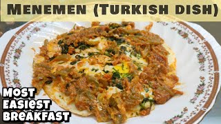 How to make menemen in Indian Style in 15 mins | Turkish Eggs Dish With Cheese And Tomato Sauce