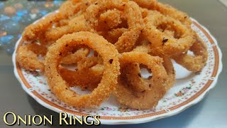 How to Make Crispy Onion Rings | कुरकुरे प्याज़ के रिंग | Super Crispy Easy and Delicious
