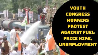 Youth Congress Workers Protest Against Fuel Price Hike, Unemployment | Catch News