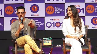 Aamir Khan & Kiara Advani Became The Brand Ambassadors Of AU Bank