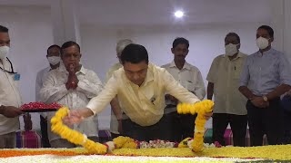 CM pays tribute to Dayanand Bandodkar