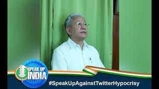 We want to tell Twitter to stop suppressing the voice under the pressure of the autocratic Modi govt
