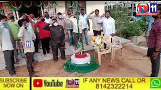 INDEPENDENCE DAY  FLAG HOSTING BY HMWS MANAGER BANDLAGUDA CHANDRAYANGUTTA CONSTITUENCY BARKAS