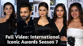 UNCUT: Avneet, Ashnoor, Shivangi, Rahul Vaidya & Helly Shah - International Iconic Awards Season 7