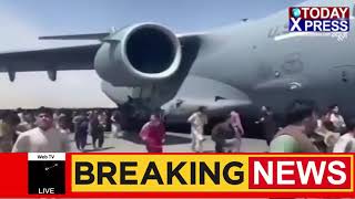Afghanistan Crisis||People Fell form Plane|| विमान के पहियों से लटके लोगों के Viral Video का सच!|