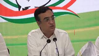 Special Congress Party Briefing by Shri Ajay Maken at AICC HQ