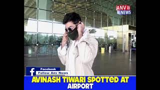AVINASH TIWARI SPOTTED AT AIRPORT