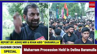 Muharram Procession Held In Delina Baramulla