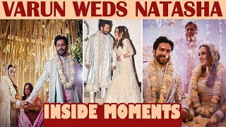 Varun Dhawan weds Natasha |  Inside Moments | Marriage Function | Dainik Savera