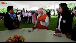 Debut Olympian and bronze medalist Lovlina Borgohain gets into a candid chat with PM Modi