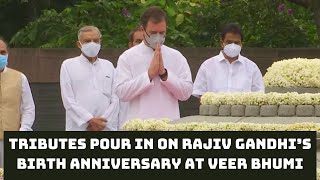 Tributes Pour In On Rajiv Gandhi’s Birth Anniversary At Veer Bhumi | Catch News