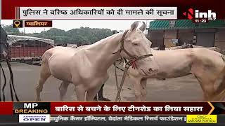Madhya Pradesh News || Gwalior, Film की Shooting के लिए पहुंचे 18 घोड़े