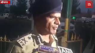 श्रीनगर में  TRF के टॉप कमांडर समेत 2 आतंकी ढ़ेर, सुनिए क्या कह रहे आईजी विजय कुमार