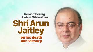 Our heartfelt tributes to Padma Vibhushan Shri Arun Jaitley ji on his death anniversary.