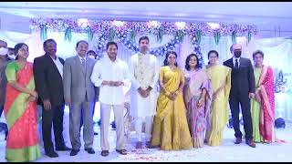 YS Jagan Attends Vijayawada Cp Daughter Marriage | social media live