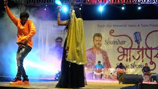 Live Stage Show - दर्शक झूम उठे जब भोजपुरी सिंगर ने गाया गाना - New Bhojpuri Stage Show 2020