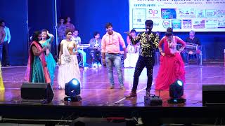 Live Stage Show - रंगा रंग कार्यक्रम मंच पर समर सिंह के साथ लगाई ठुमका -New Bhojpuri Stage Show 2020