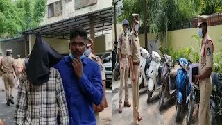 13 Two-Wheelers Ke Saat Ek Choor Hua Giraftar | Hyderabad Humayun Nagar | SACH NEWS |