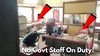How many of you have bitter experience of Govt servants not being at their desk?