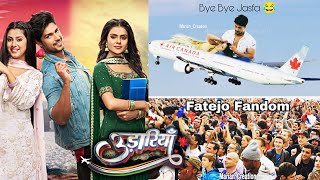 Udaariyaan | FaTejo Aur JasFa Fans Ka Hungama, Fateh Jasmine Jaa Rahe Hai Canada