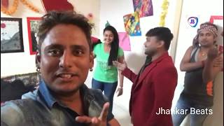 #Awadhesh Premi #Deepak Dildar और #Tannushree का जबरदस्त Comedy video #DAYAN के सेट से ?