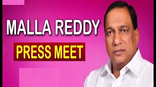 Minister Malla Reddy Press Meet LIVE //H9news