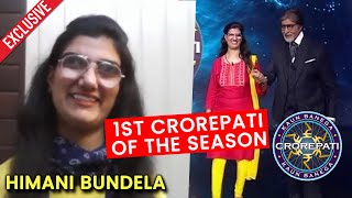 Kaun Banega Crorepati 13 Ki Pehli Crorepati Himani Bundela Ka Exclusive Interview | 7 Crore Ka Sawal