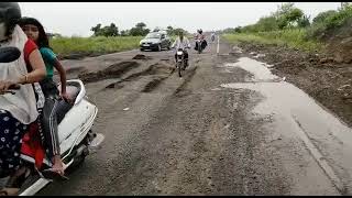 नरसिंहगढ ब्यावरा फोरलेन मार्ग,एक वर्ष में बदली तश्वीर