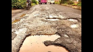 Fed up of bad road condition in Valpoi. Congress give deadline till Ganesh Chaturthi