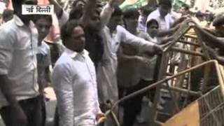 Youth Congrees Protest Against BJp
