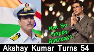 Not So Happy Birthday Akshay Kumar Who Turns 54, 1500 Cr Daav Par Akshay Kumar Ke Kandho Par
