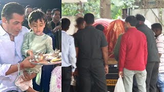 Salman Khan Aur Arpita Ke Ganapati Bappa Ka Agman