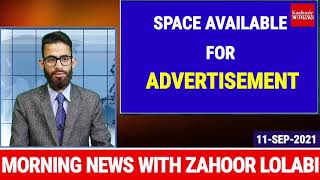 Morning News Headlines with Zahoor Lolabi