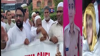 Rabia Saifi Ke Insaaf Ko Lekar baad Namaz E Jumma Hua Protest | SACH NEWS |