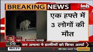Chhattisgarh News || Mahasamund में हाथियों का आतंक जारी, 2 लोगों को उतारा मौत के घाट