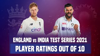 England vs India 2021 Test Series Player Ratings | ENGvsIND Test Series Report Card